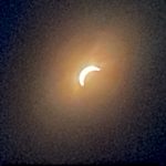 Eclipse at 3:10 p.m. (Shmuel Klatzkin/The American Spectator)